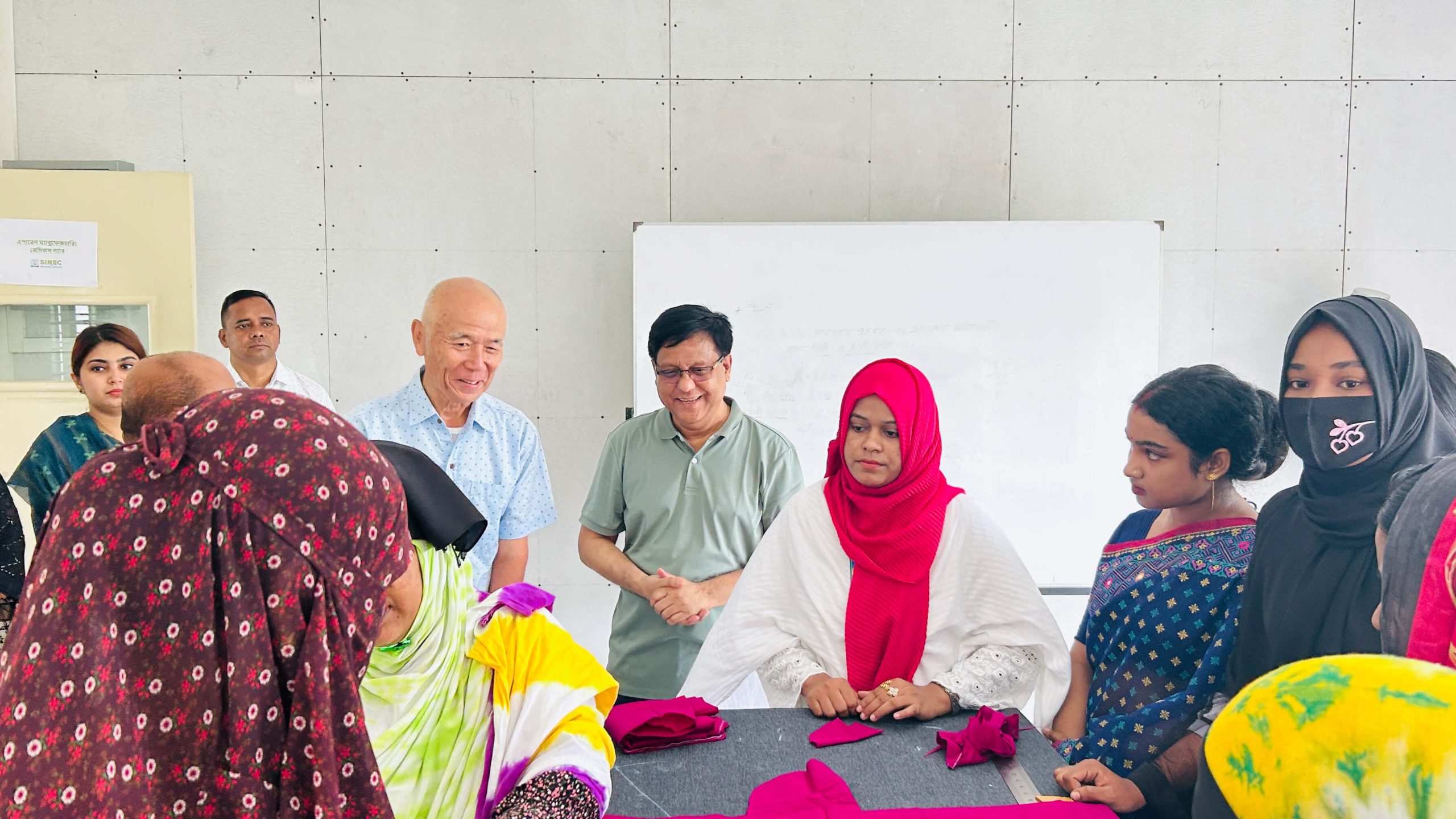 Foreign Deligates Visit – 28/08/2026 – Afsana Khanom Apparel Lab