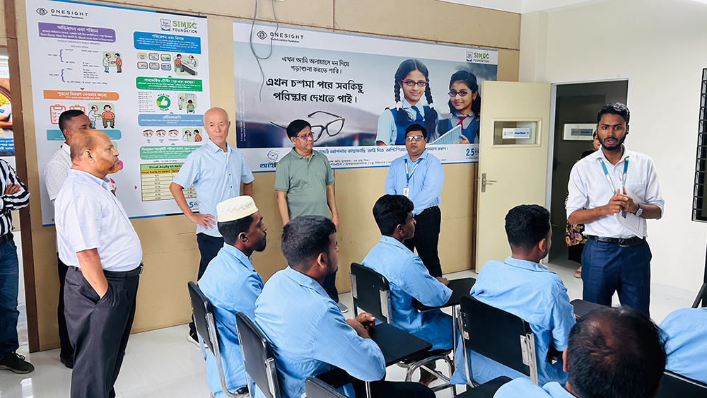 Foreign Deligates Visit – 28/08/2026 – Eye Mitro Awareness Campaign